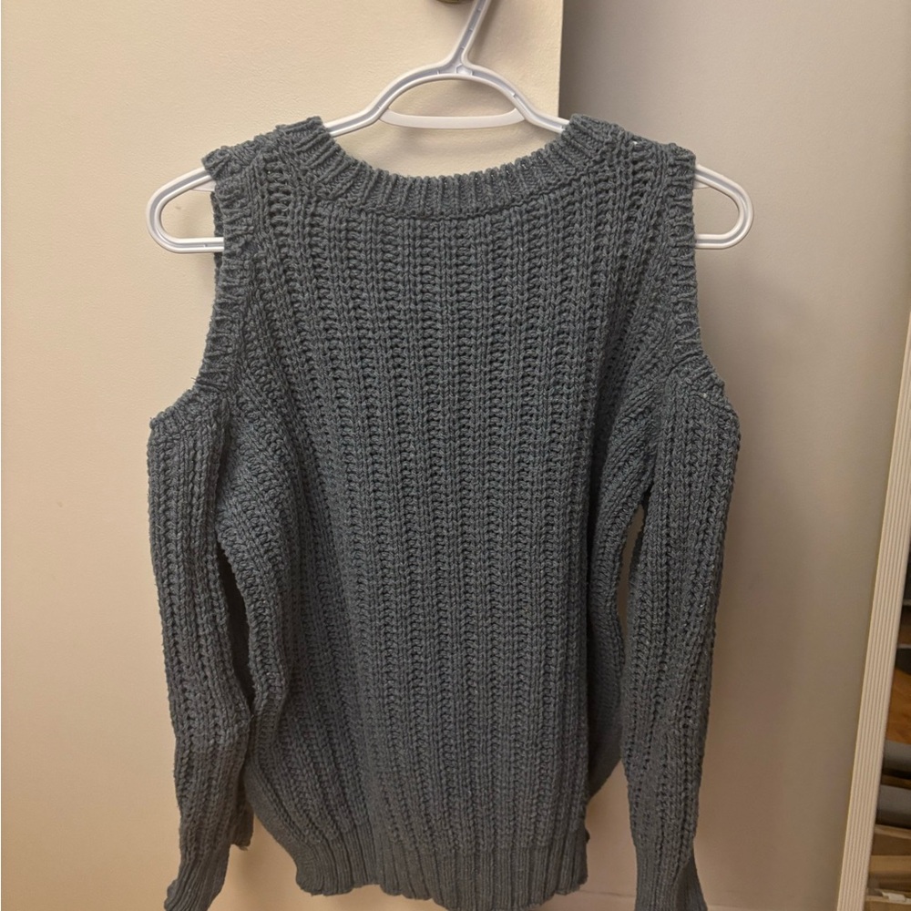 BCBG Women's Blue Knit Sweater